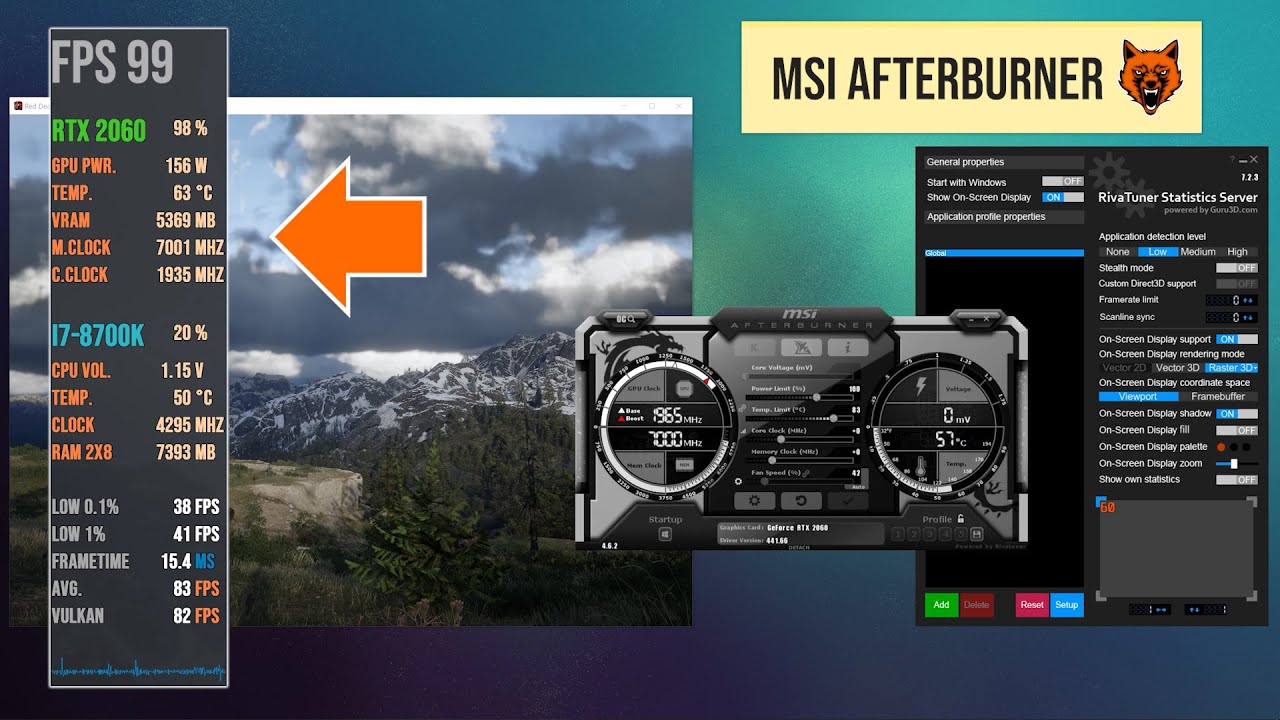 MSI AFTERBURNER APP 2023